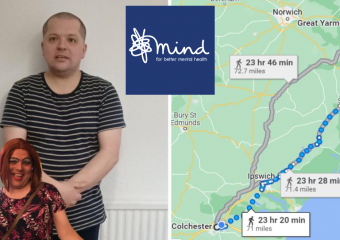 Picture of Thomas Anderson on his Walk for Mind